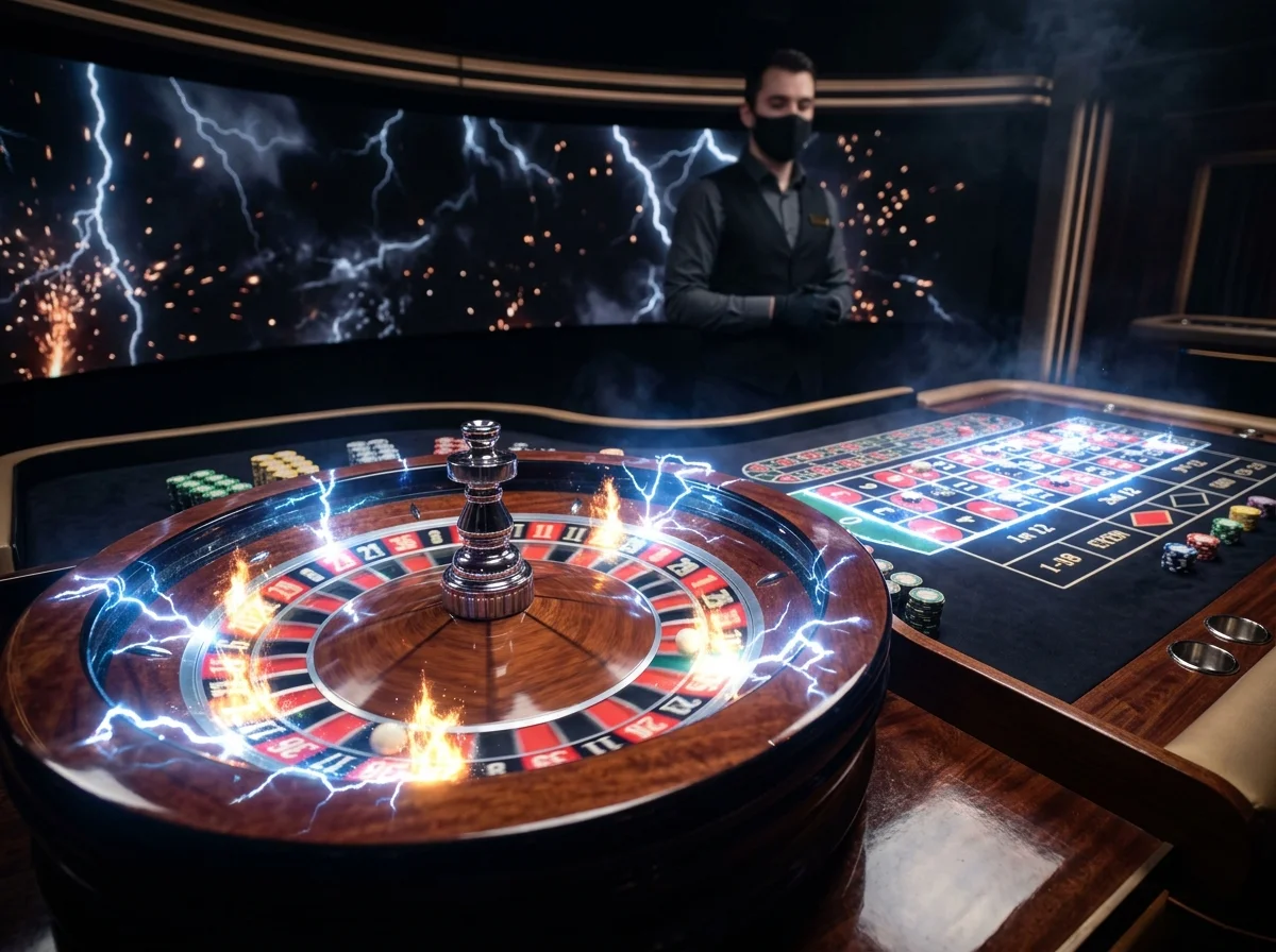 Lightning Roulette at Casoola live dealer casino