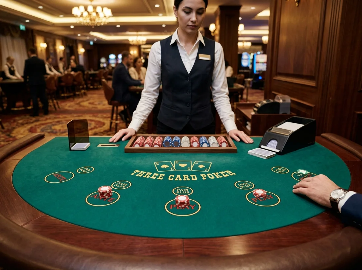 Three Card Poker at Casoola online casino table games